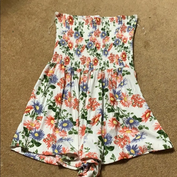 Floral Romper - Picture 1 of 2